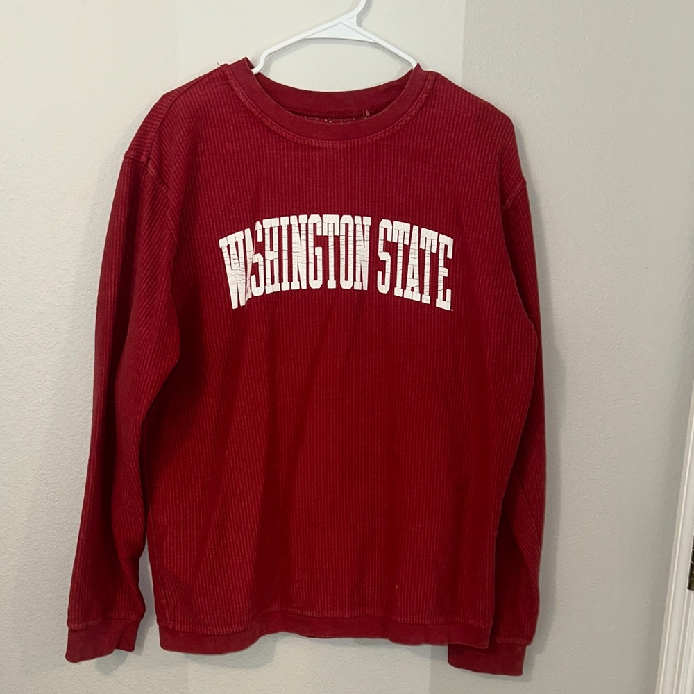 Pressbox Red Graphic Sweatshirt